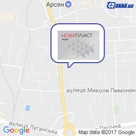 Новапласт на мапі