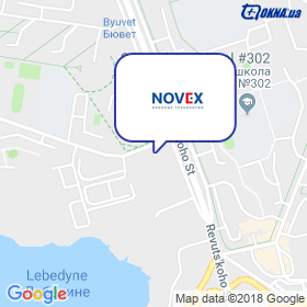 Novex TM on the map Novex TM on the map