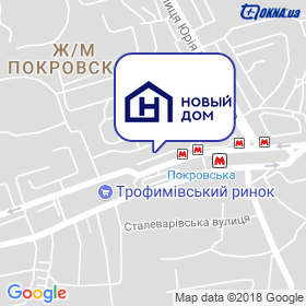 Новый Дом на карте