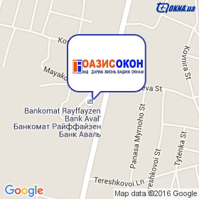 OAZYS OKON on the map OAZYS OKON on the map