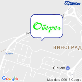 Оберіг на мапі Оберіг на мапі