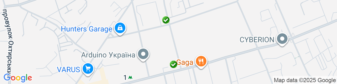 Карта об'єктів компанії АПвікна Карта об'єктів компанії АПвікна