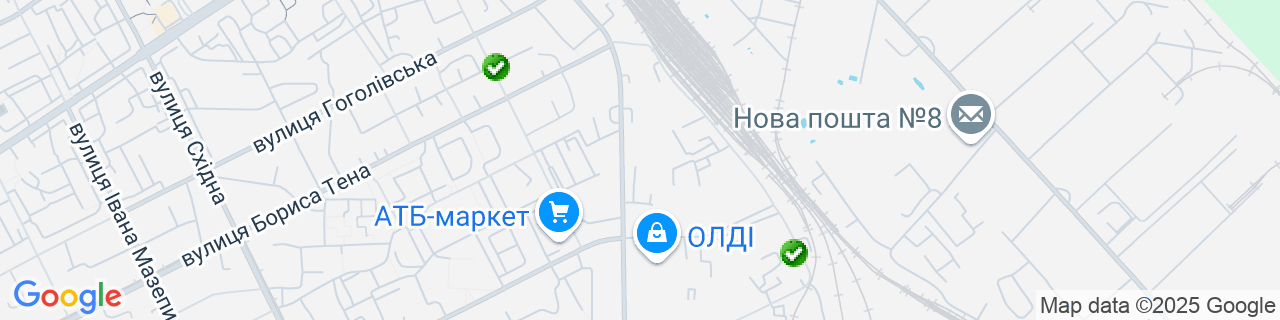 Map of facilities Okean Map of facilities Okean