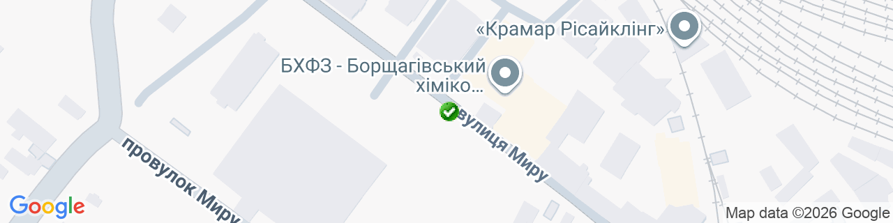 Карта объектов компании Украина Пласт