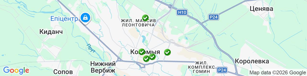 Karte der Beherbergungsbetriebe Vigor