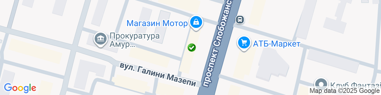 Map of facilities Yatsechko