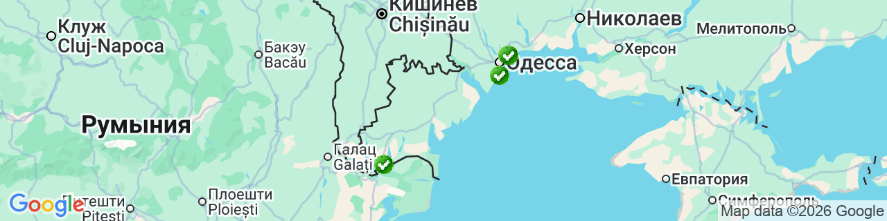 Карта об'єктів компанії ЯК Вікна