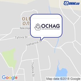 OCHAG on the map OCHAG on the map