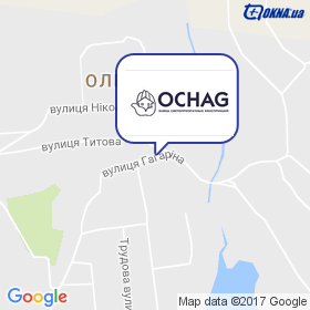 OCHAG на мапі