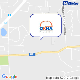 ВІКНА ПЛАНТ на мапі ВІКНА ПЛАНТ на мапі