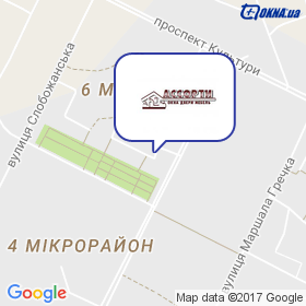 ОКНА-АССОРТИ на карте ОКНА-АССОРТИ на карте