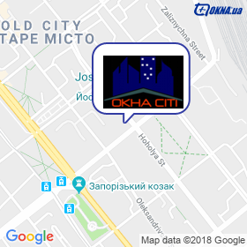 Okna-Syty on the map Okna-Syty on the map