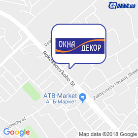 Okna Dekor on the map