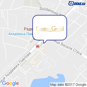 Вікна-Gold на мапі Вікна-Gold на мапі