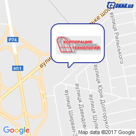 Окна К.О.Т. на карте Окна К.О.Т. на карте