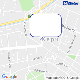 Okna Kryma on the map Okna Kryma on the map