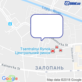 OknaLux on the map OknaLux on the map