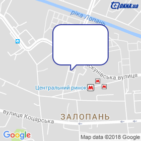 OknaLux на мапі OknaLux на мапі