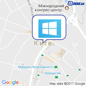 Вікна Комфорт на мапі Вікна Комфорт на мапі