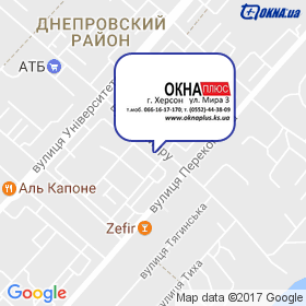 ОКНА Плюс на карте
