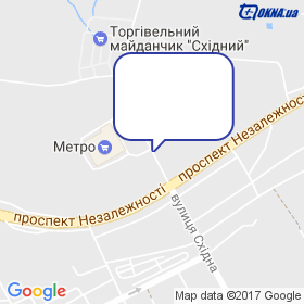 Вікна-Профі на мапі