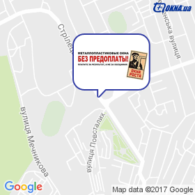 ОКНА РОСТА на мапі ОКНА РОСТА на мапі