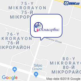 Oknaservys on the map