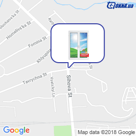 Okna v Dom on the map Okna v Dom on the map