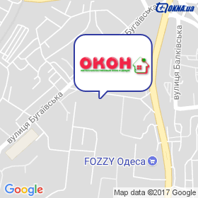 Окон на мапі Окон на мапі