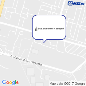 Козина на мапі