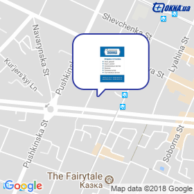 Okonnytsa on the map Okonnytsa on the map