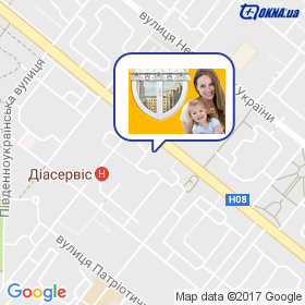 Віконний центр на мапі Віконний центр на мапі