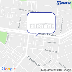 PRESTYZh on the map PRESTYZh on the map