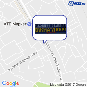 Оконный стандарт на карте