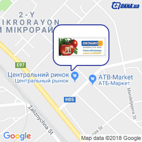 Salon Okoshko v Krasnoperekopske on the map Salon Okoshko v Krasnoperekopske on the map