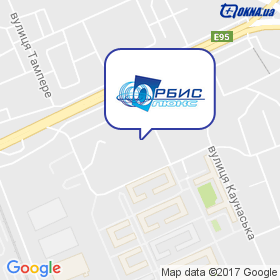 Орбіс Люкс на мапі Орбіс Люкс на мапі