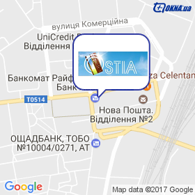 Ostia на мапі Ostia на мапі