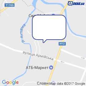 Оконный Торговый Дом на карте Оконный Торговый Дом на карте