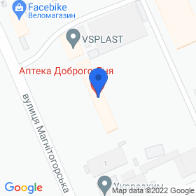 Откосы Киев на карте Откосы Киев на карте