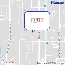 ОТК Україна на мапі