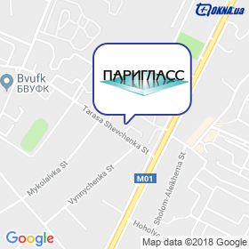 PARYHLASS on the map PARYHLASS on the map