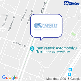 Paritet Dnepr on the map Paritet Dnepr on the map
