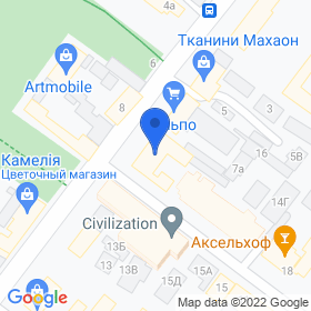 Студия Парма на карте Студия Парма на карте