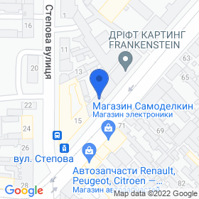 PENADON ODESSA on the map PENADON ODESSA on the map