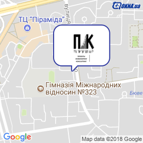 ПІК Груп на мапі ПІК Груп на мапі