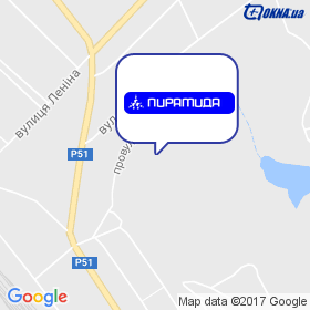 Піраміда, ТПК на мапі Піраміда, ТПК на мапі