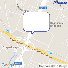 Пирогова І.В. на мапі Пирогова І.В. на мапі