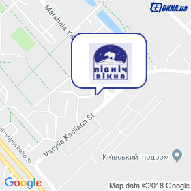 Pivnich Vikna on the map Pivnich Vikna on the map