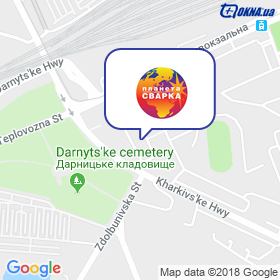 Planeta Svarka on the map Planeta Svarka on the map