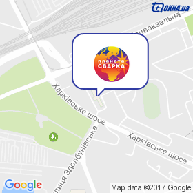 Планета Зварювання на мапі Планета Зварювання на мапі